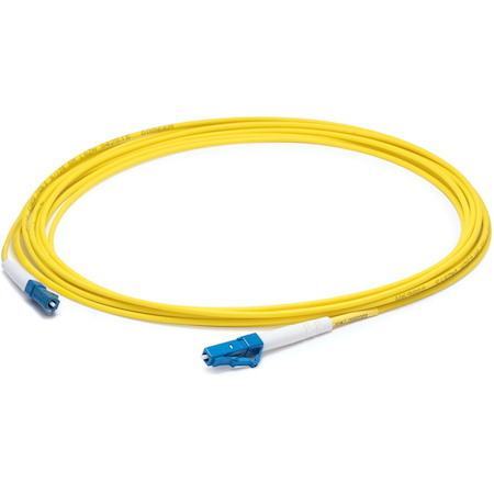 AddOn 88m LC (Male) to LC (Male) Straight Yellow OS2 Simplex LSZH Fiber Patch Cable