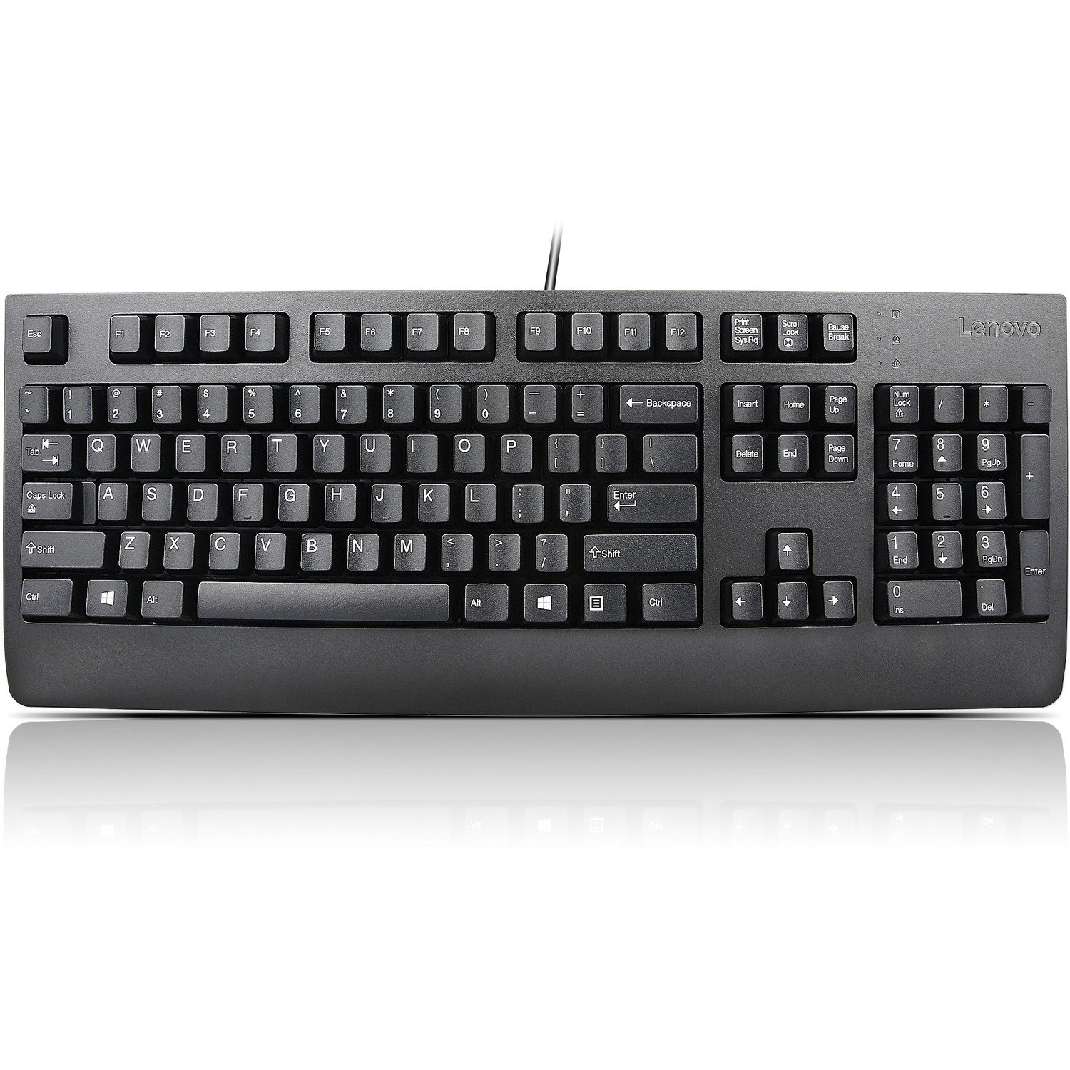Lenovo - Open Source USB Keyboard Black US English 103P