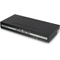 IOGEAR 4-Port Single View DisplayPort/HDMI Secure KVM Switch w/Audio and CAC support
