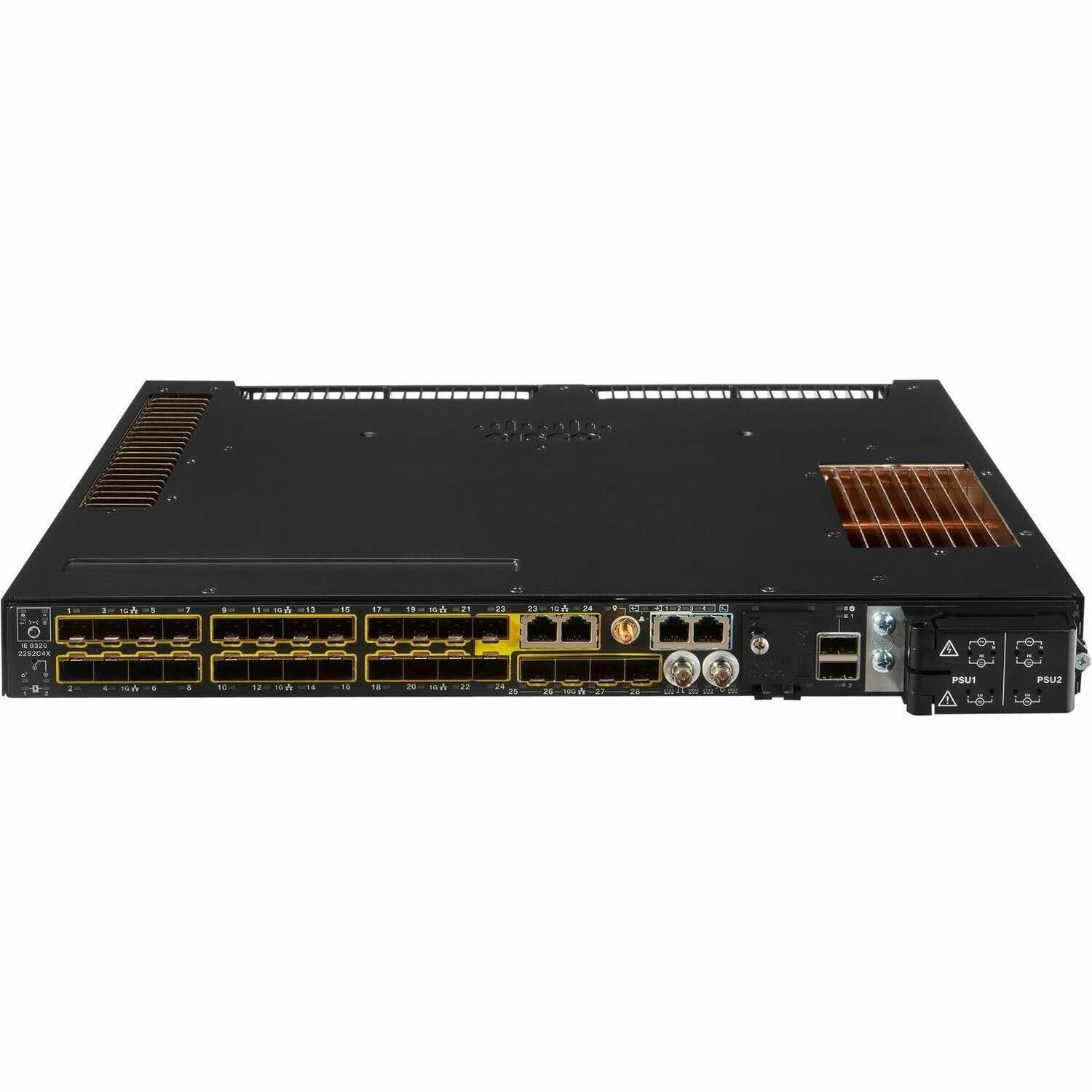 Cisco Catalyst IE9300 2 Ports Manageable Ethernet Switch - Gigabit Ethernet, 10 Gigabit Ethernet - 10/100/1000Base-T, 1000Base-X, 10GBase-T