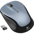 Logitech M325 Wireless Mouse, 2.4 GHz with USB Unifying Receiver, 1000 DPI Optical Tracking, 18-Month Life Battery, PC / Mac / Laptop / Chromebook (LIGHT SILVER)