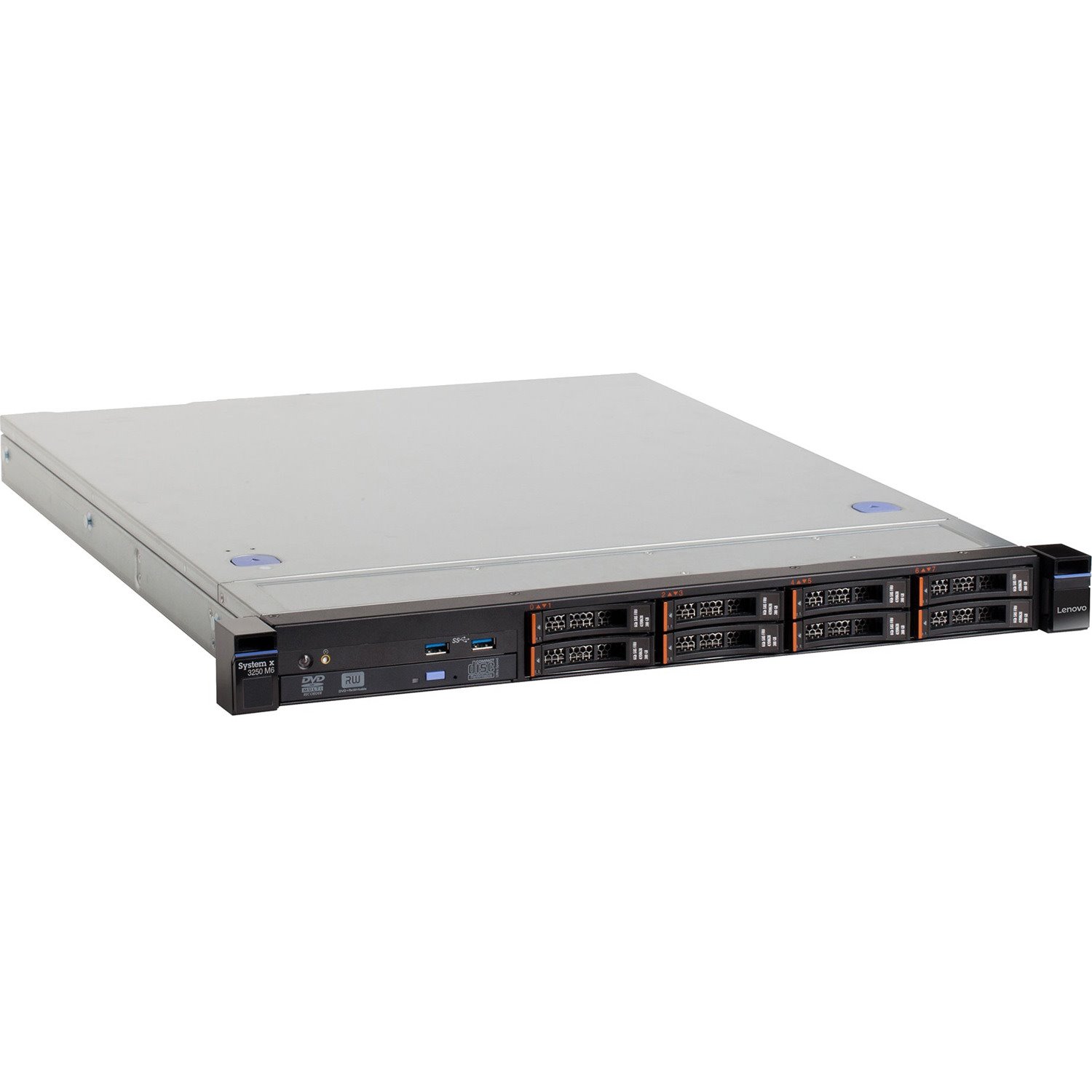 Lenovo System x x3250 M6 3633KTU 1U Rack-mountable Server - 1 x Intel Xeon E3-1270 v6 3.80 GHz - 16 GB RAM - 12Gb/s SAS, Serial ATA/600 Controller