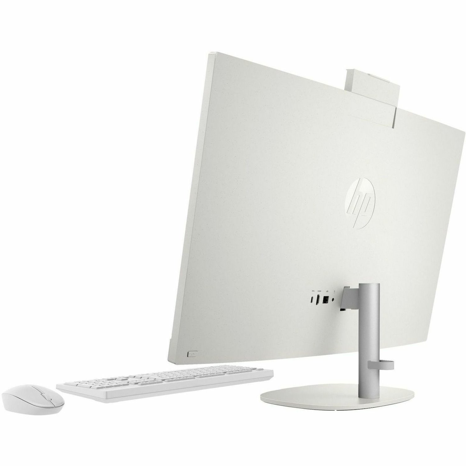 HP 27-cr0000a 27-cr0060 All-in-One Computer - AMD Ryzen 5 7520U - 8 GB - 512 GB SSD - 27" Full HD Touchscreen - Desktop - Shell White