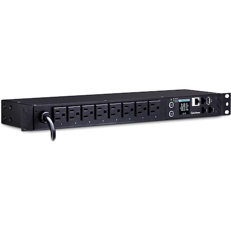 CyberPower PDU31001 Single Phase 100 - 120 VAC 15A Monitored PDU