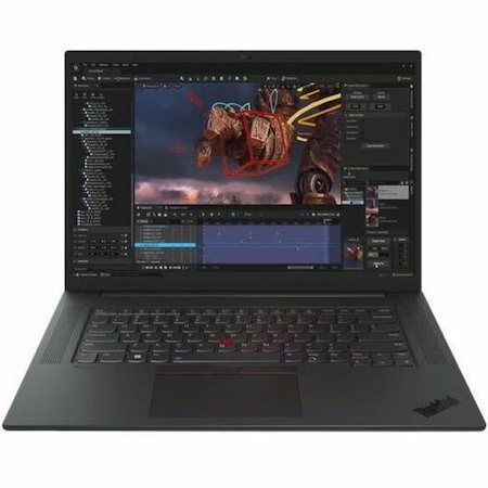 Lenovo ThinkPad P1 Gen 6 21FV0021US 16" Mobile Workstation - WQXGA - Intel Core i9 13th Gen i9-13900H - 32 GB - 1 TB SSD - Black Paint