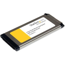 StarTech.com 1 Port Flush Mount ExpressCard SuperSpeed USB 3.0 Card Adapter with UASP Support - 5Gbps