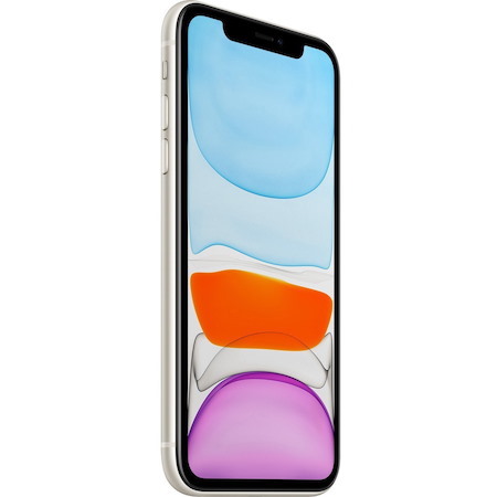 Apple Apple iPhone 11 128 GB Smartphone - 6.1" LCD 1792 x 828 - Hexa-core (LightningDual-core (2 Core) 2.65 GHz + Thunder Quad-core (4 Core) 1.80 GHz - 4 GB RAM - iOS 14 - 4G - White