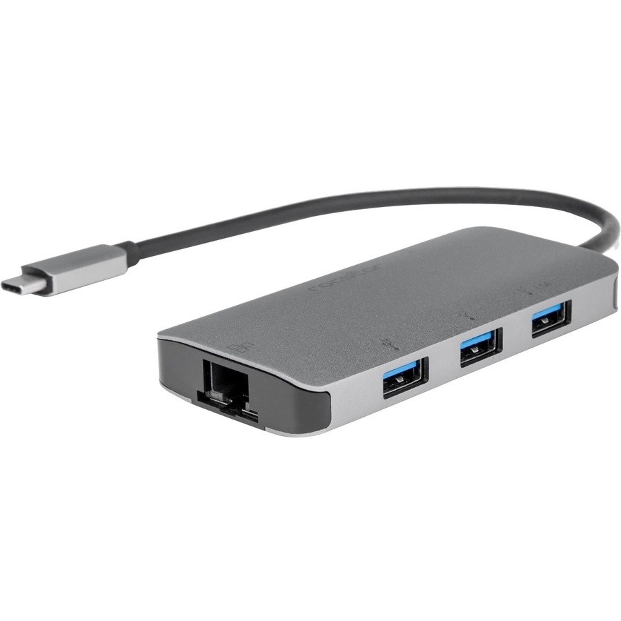 Rocstor Premium USB-C Hub with USB-A, Gigabit Ethernet & USB-C 100W PD