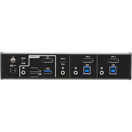 ATEN CS1953 3-Port USB-C DisplayPort Hybrid KVMP Switch
