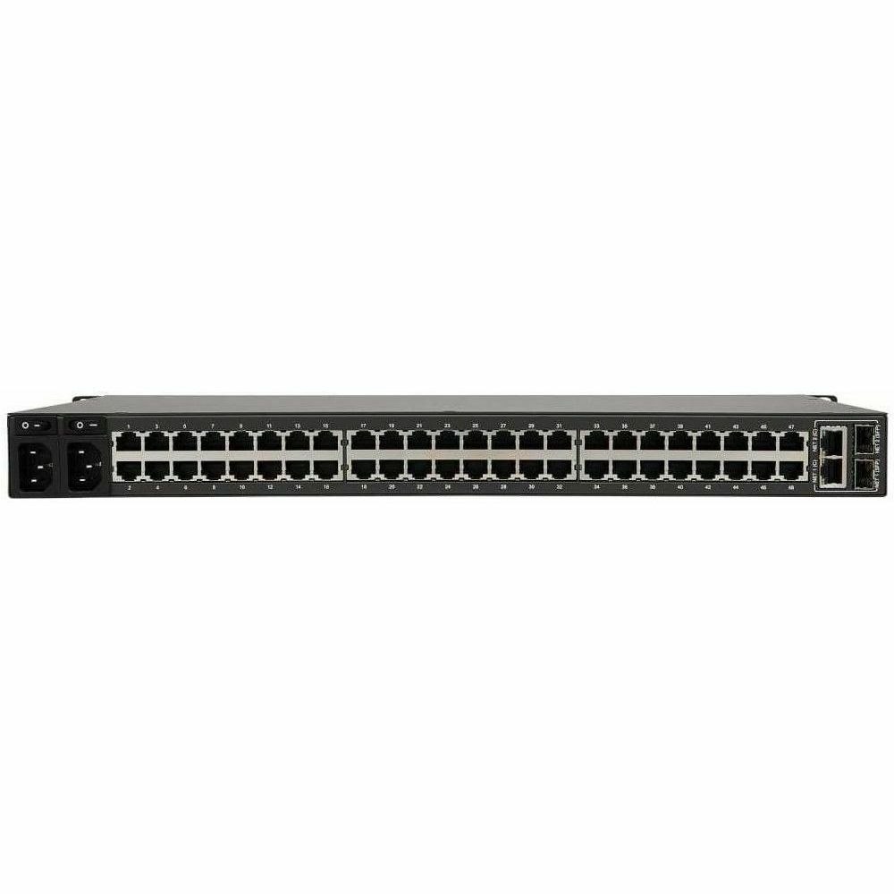 Eaton Tripp Lite Series 48-Port Console Server, USB Ports (2) - Dual GbE NIC, 16 Gb Flash, SD Card, Desktop/1U Rack, TAA