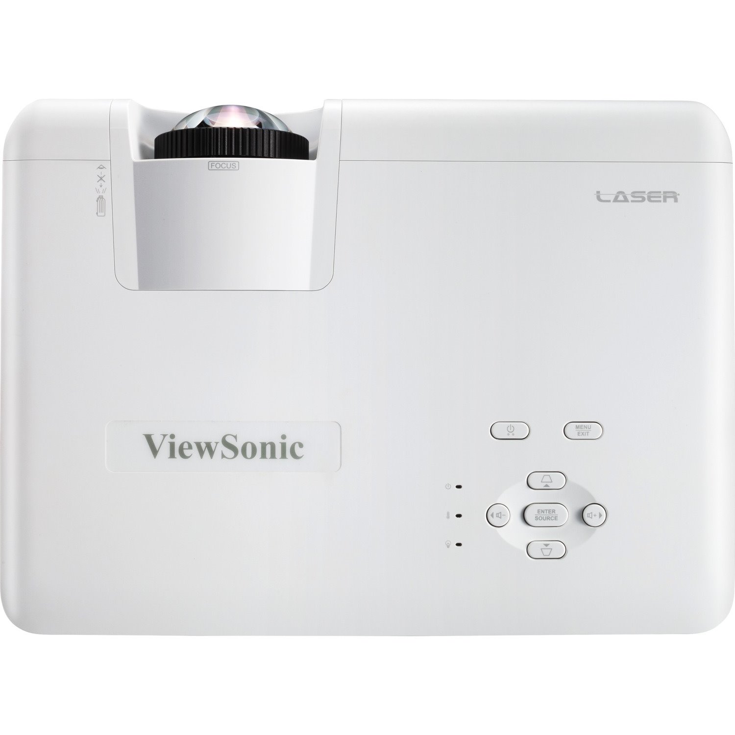 ViewSonic LS625X 3200 Lumens DLP XGA Short Throw Laser Projector with Horizontal and Vertical Keystone Correction and LAN Control