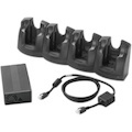 Zebra CRD3000-401CES Wired 4-slot charge cradle for Mobile Computer