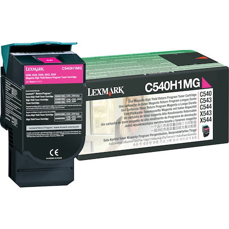 Lexmark C540H1MG Original Laser Toner Cartridge - Magenta Pack