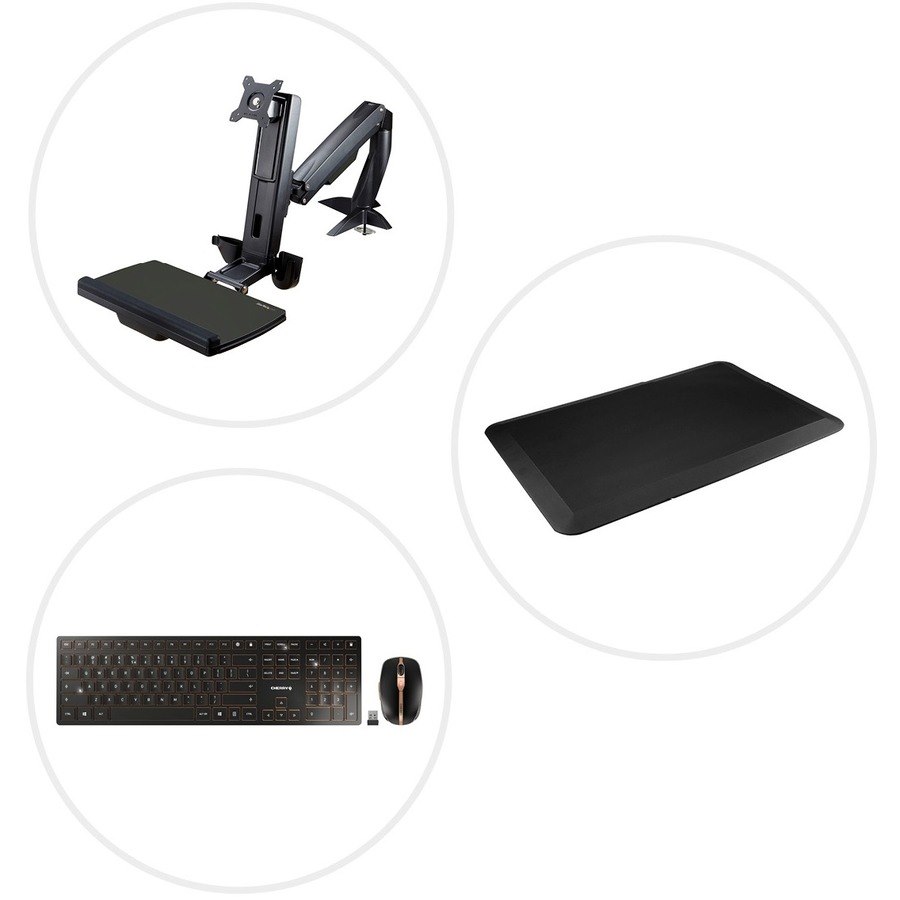 CHERRY Monitor Mount/Keyboard/Mouse Kit