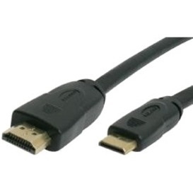 Comsol 2 m HDMI A/V Cable for Camera, Camcorder, PC, LCD TV, Plasma, Monitor, Projector, Gaming Console, Home Theater System, Audio/Video Device