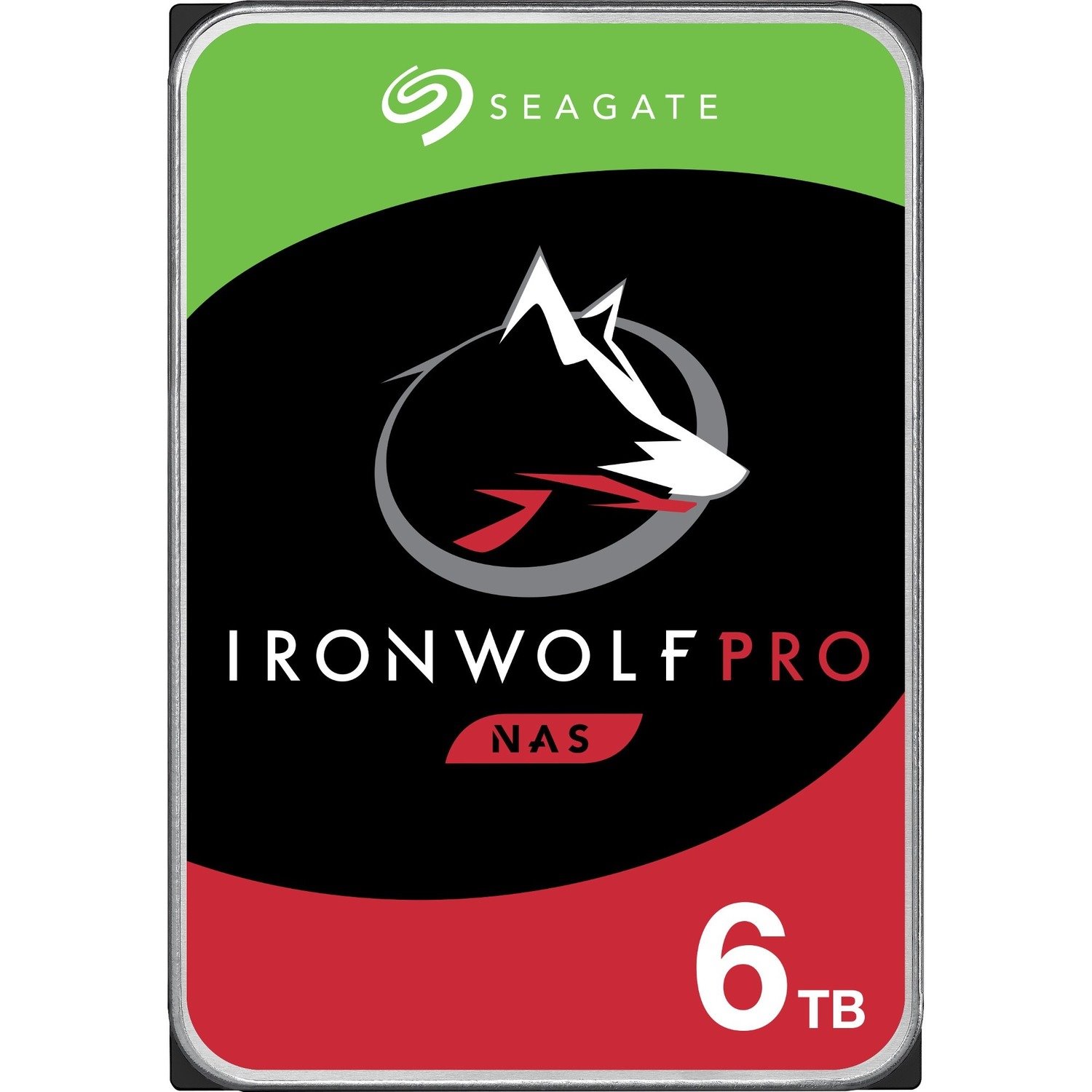 Seagate IronWolf Pro ST6000NE0021 6 TB Hard Drive - 3.5" Internal - SATA (SATA/600) - Conventional Magnetic Recording (CMR) Method