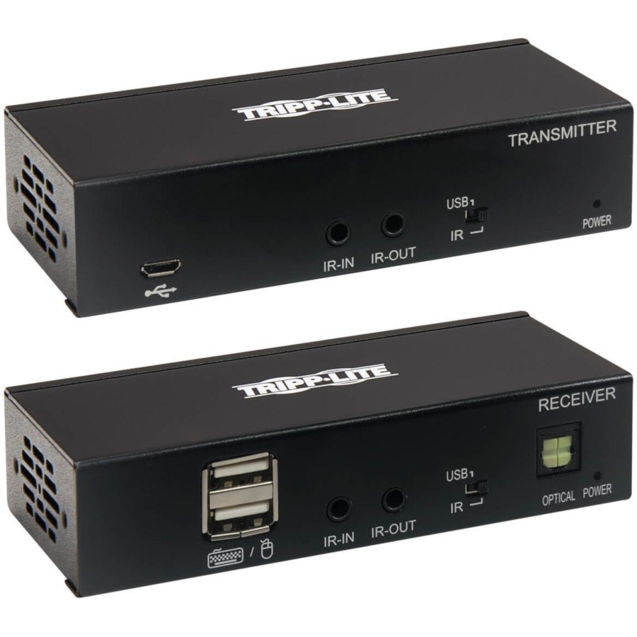 Tripp Lite USB C to HDMI Over Cat6 Extender Kit with KVM Support 4K60Hz PoC