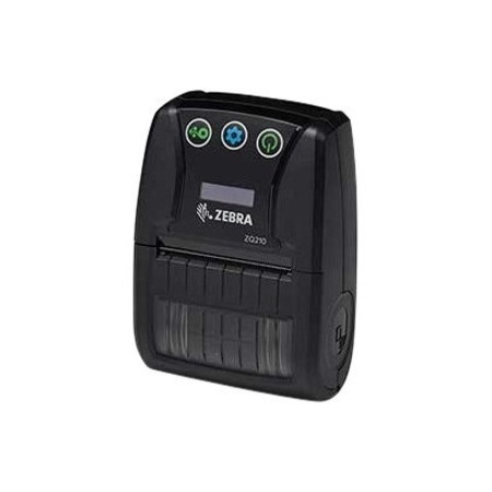 Zebra ZQ210 Direct Thermal Printer - Monochrome - Portable - Label/Receipt Print - USB - Bluetooth