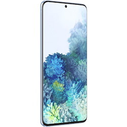 Samsung Galaxy S20 SM-G981U 128 GB Smartphone - 6.2" Dynamic AMOLED QHD+ 3200 x 1440 - Kryo 585Single-core (1 Core) 2.84 GHz + Kryo 585 Triple-core (3 Core) 2.42 GHz + Kryo 585 Quad-core (4 Core) 1.80 GHz) - 12 GB RAM - Android 10 - 5G - Cloud Blue