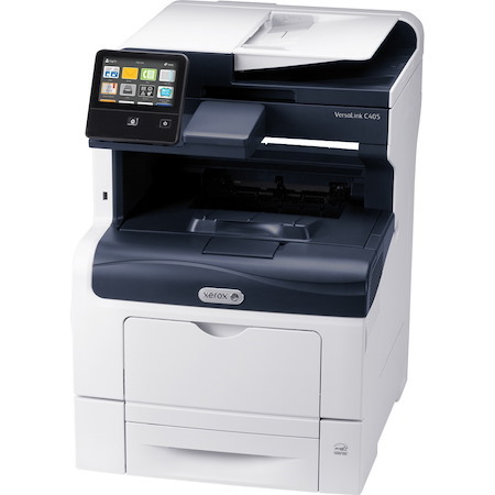 Xerox VersaLink C405/DNM Laser Multifunction Printer-Color-Copier/Fax/Scanner-36 ppm Mono/Color Print-600x600 Print-Automatic Duplex Print-80000 Pages Monthly-700 sheets Input-Color Scanner-600 Optical Scan-Color Fax-Gigabit Ethernet