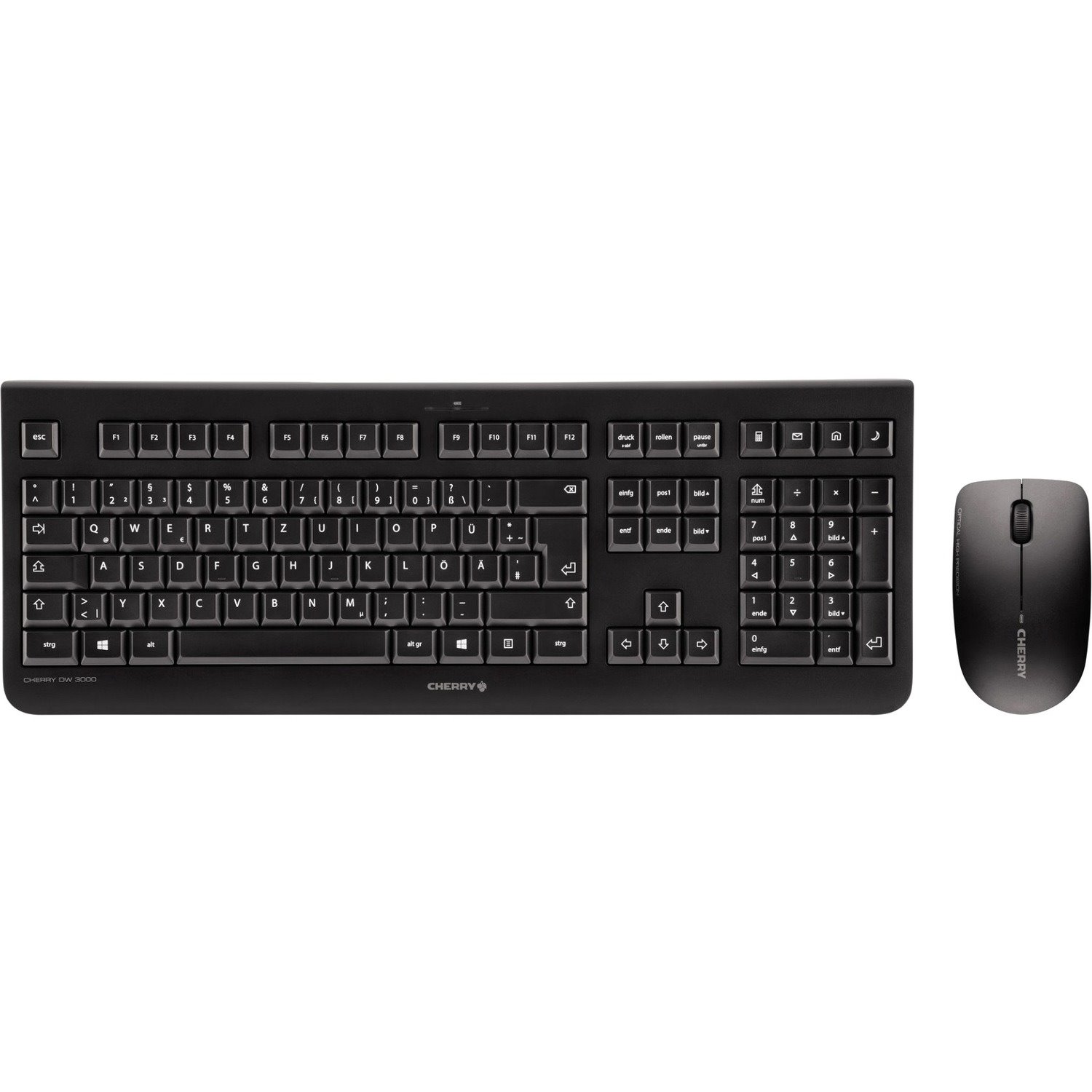 CHERRY DW 3000 Keyboard & Mouse - QWERTY - 1