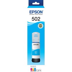 Epson EcoTank T502 Ink Refill Kit - Cyan - Inkjet