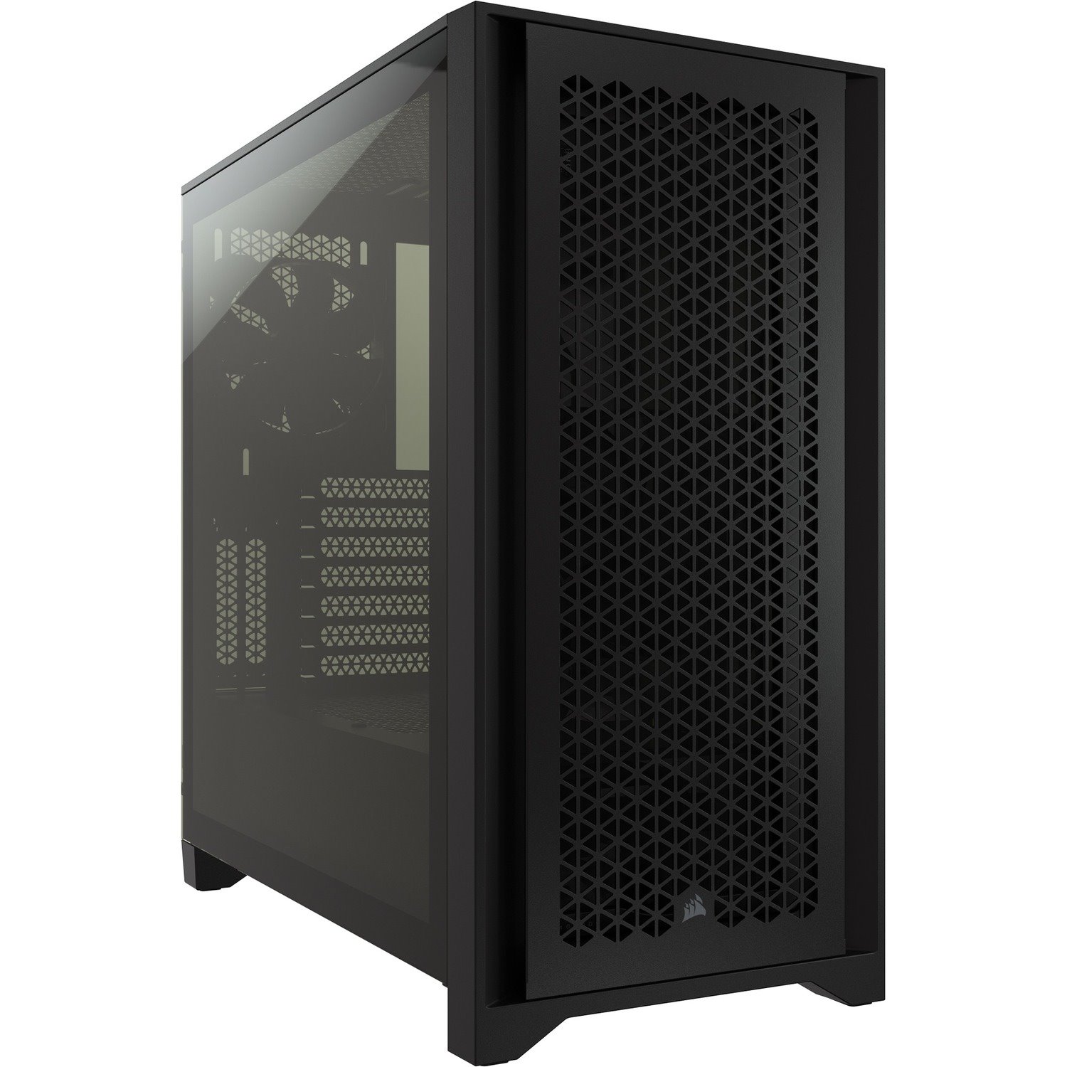 Corsair AIRFLOW Computer Case - ATX Motherboard Supported - Mid-tower - Steel, Tempered Glass, Plastic - Black