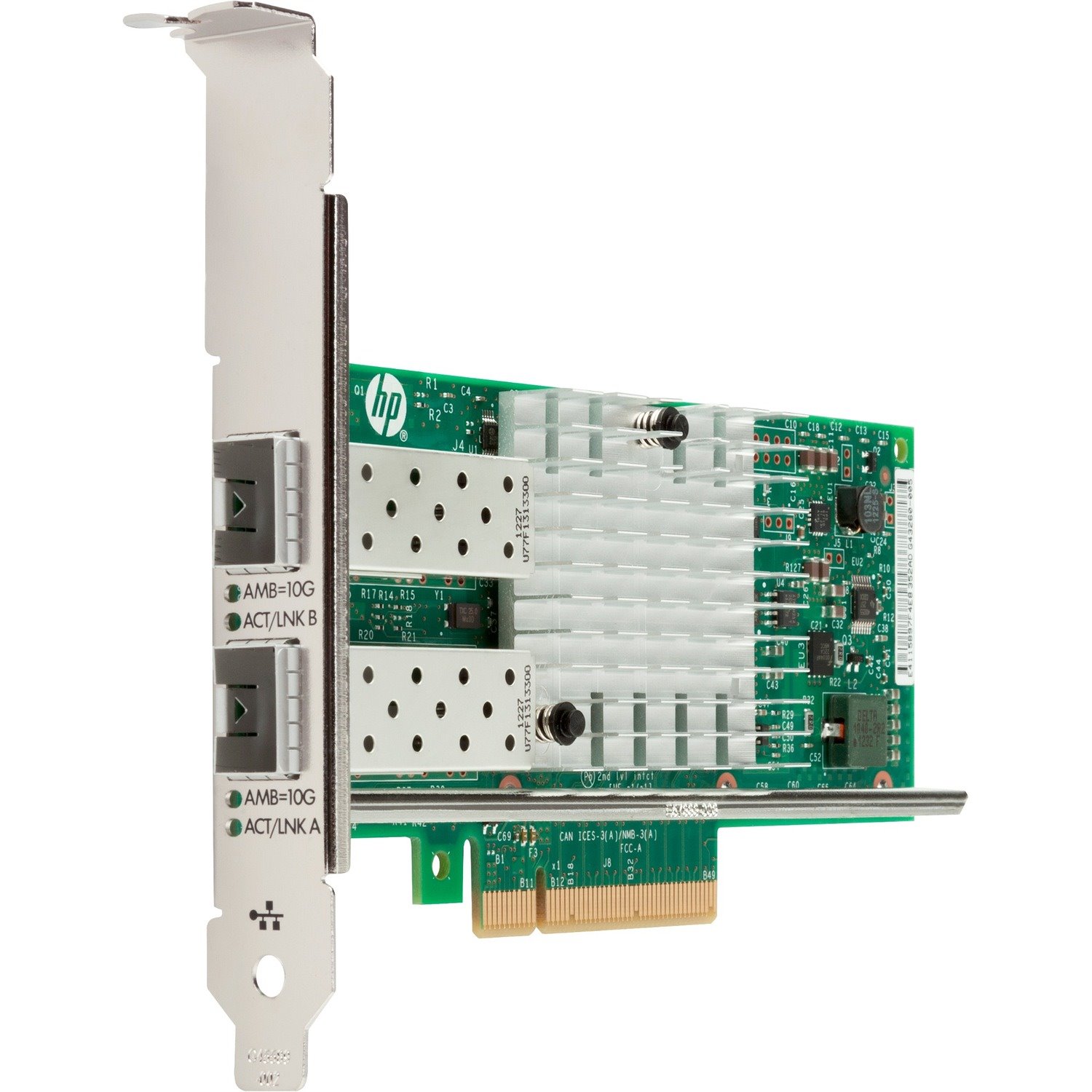 HP X550 X550-T2 10Gigabit Ethernet Card for Workstation - 10GBase-T - Plug-in Card