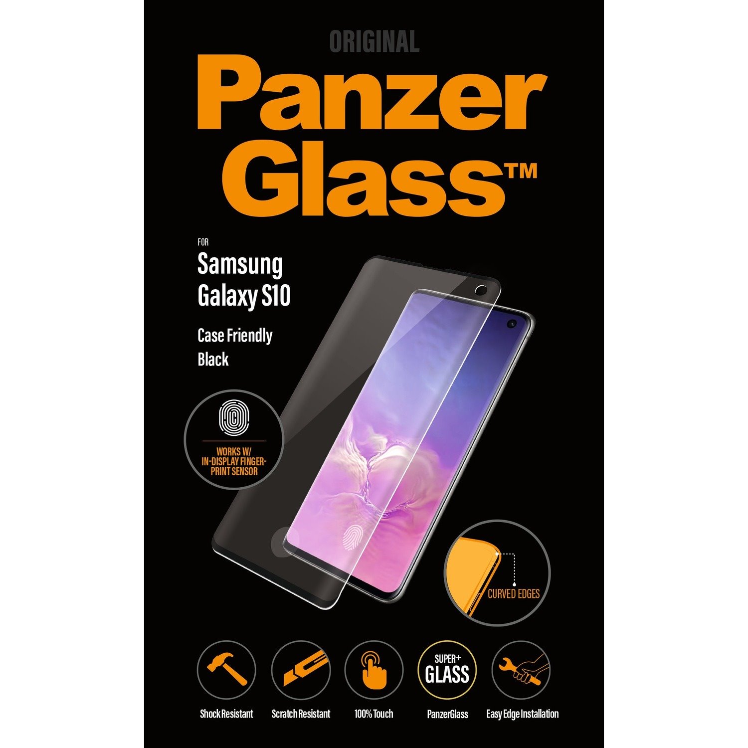 PanzerGlass Original Tempered Glass Screen Protector - Crystal Clear - 1