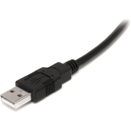 StarTech.com 9 m / 30 ft Active USB A to B Cable - M/M - Black USB 2.0 A to B Cord - Printer Cable - Extension USB Cable (USB2HAB30AC)
