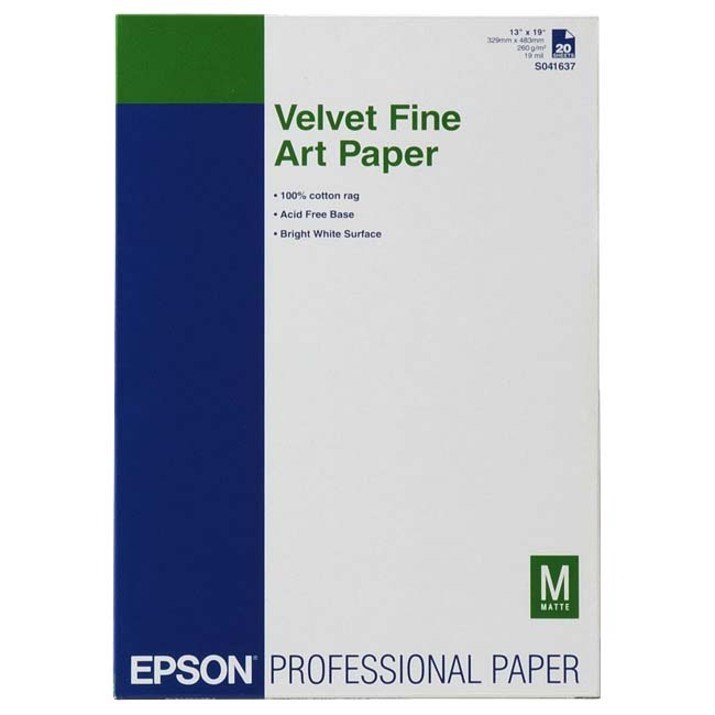 Epson Somerset C13S041637 Inkjet Fine Art Paper