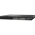 Cisco Catalyst 3650 3650-24PDM-L 24 Ports Manageable Layer 3 Switch - Gigabit Ethernet, 10 Gigabit Ethernet - 10/100/1000Base-TX, 10GBase-X - Refurbished