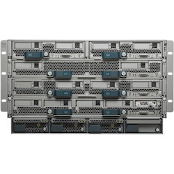 Cisco UCS 5108 Blade Server AC Chassis, 4PS, 2 IOM
