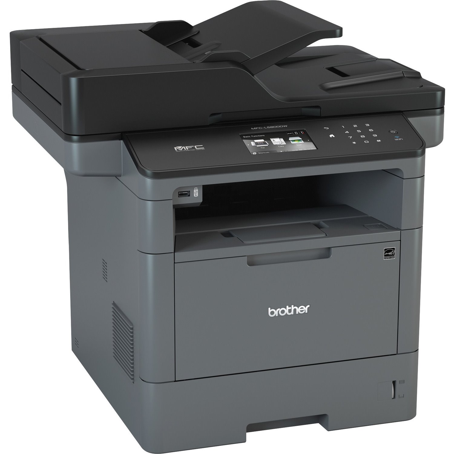 Brother MFC-L5800DW Laser Multifunction Printer - Monochrome - Duplex