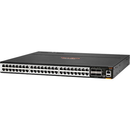 HPE CX 8360 8360v2- 48XT4C 48 Ports Manageable Ethernet Switch - 10 Gigabit Ethernet, 100 Gigabit Ethernet - 10GBase-T, 100GBase-X - TAA Compliant
