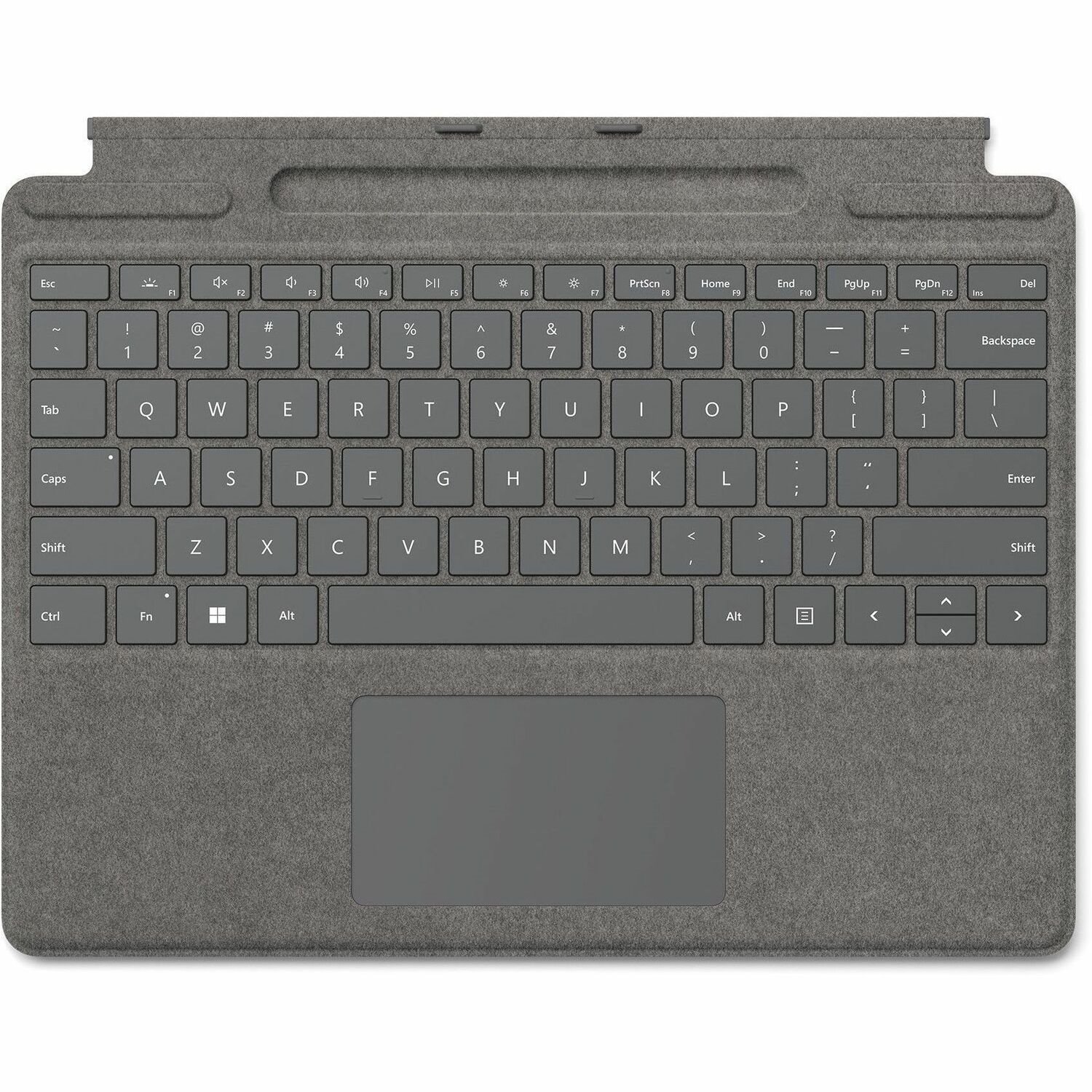 Microsoft Signature Keyboard/Cover Case Microsoft Surface Pro 8, Surface Pro 9, Surface Pro X Tablet - Platinum