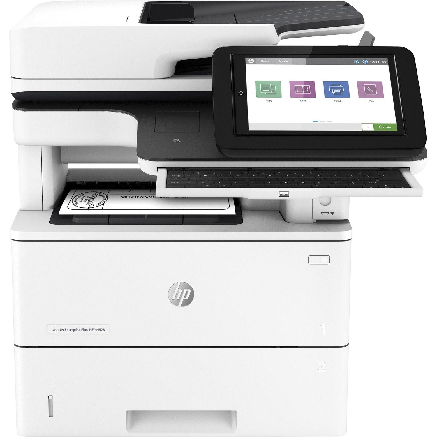 HP LaserJet M528 M528f Laser Multifunction Printer - Monochrome