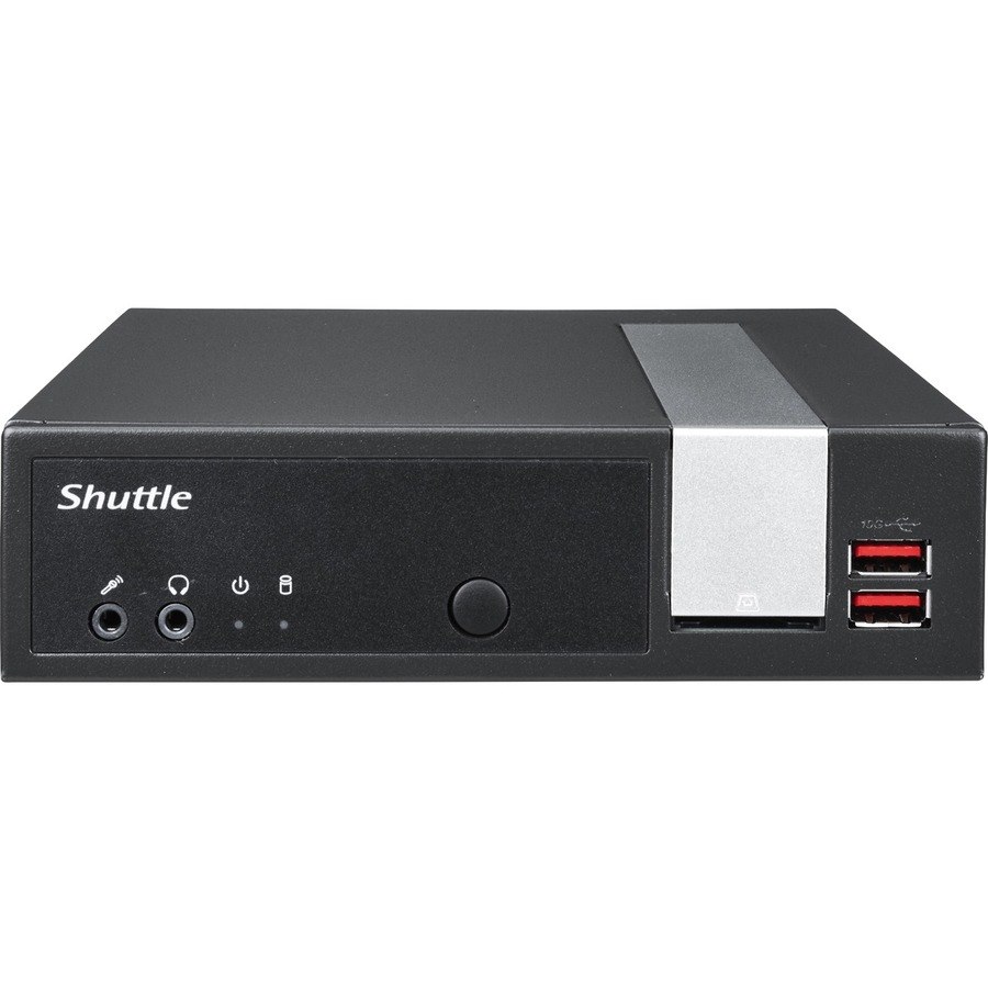 Shuttle XPC slim DL20N Barebone System - Slim PC - Socket BGA-1338 - Intel Celeron N4505 2 GHz Dual-core (2 Core)