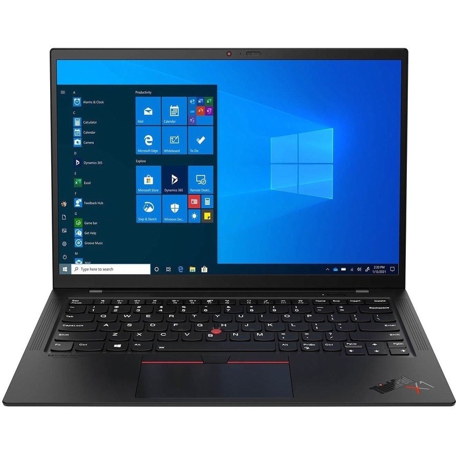 Lenovo ThinkPad X1 Carbon Gen 9 20XW00HMAU 35.6 cm (14") Touchscreen Ultrabook - WUXGA - 1920 x 1200 - Intel Core i5 11th Gen i5-1135G7 Quad-core (4 Core) 2.40 GHz - 16 GB Total RAM - 16 GB On-board Memory - 512 GB SSD - Black Paint