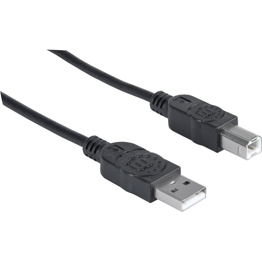 Manhattan Hi-Speed USB 2.0 Device Cable - A Male to B Male - 3 ft