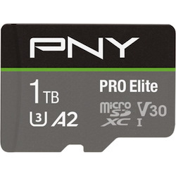 PNY PRO Elite 1 TB Class 10/UHS-I (U3) microSDXC