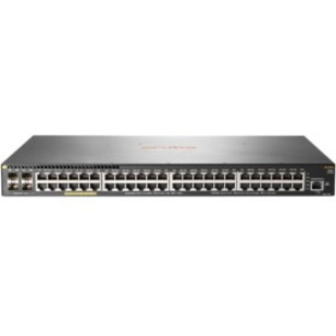 HPE 2540 2540 48G PoE+ 4SFP+ 48 Ports Manageable Ethernet Switch - Gigabit Ethernet, 10 Gigabit Ethernet - 1000Base-X, 10/100/1000Base-T, 10GBase-X - Refurbished