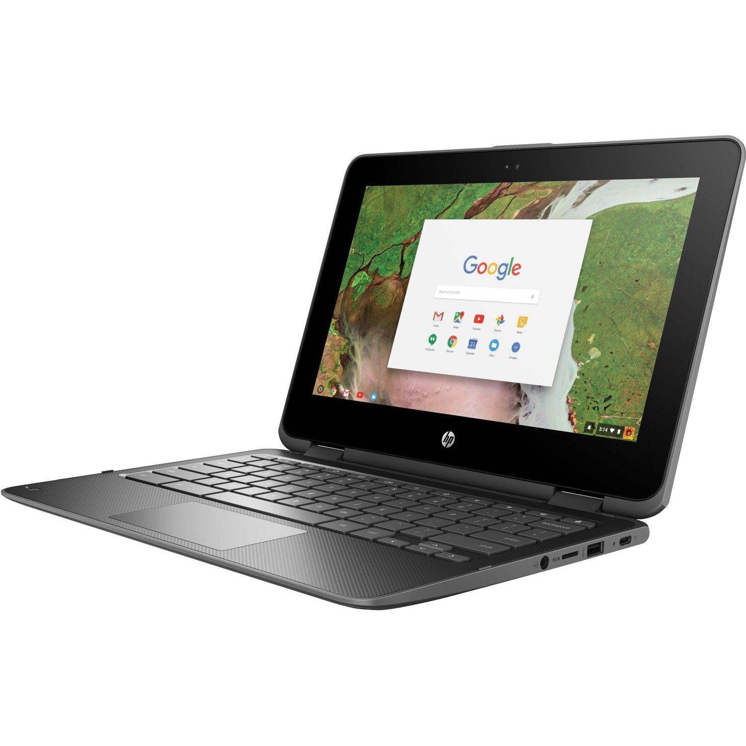 HP Chromebook x360 11 G1 EE 11.6" Touchscreen Convertible 2 in 1 Chromebook - 1366 x 768 - Intel Celeron N3450 Quad-core (4 Core) 1.10 GHz - 4 GB Total RAM - 32 GB Flash Memory