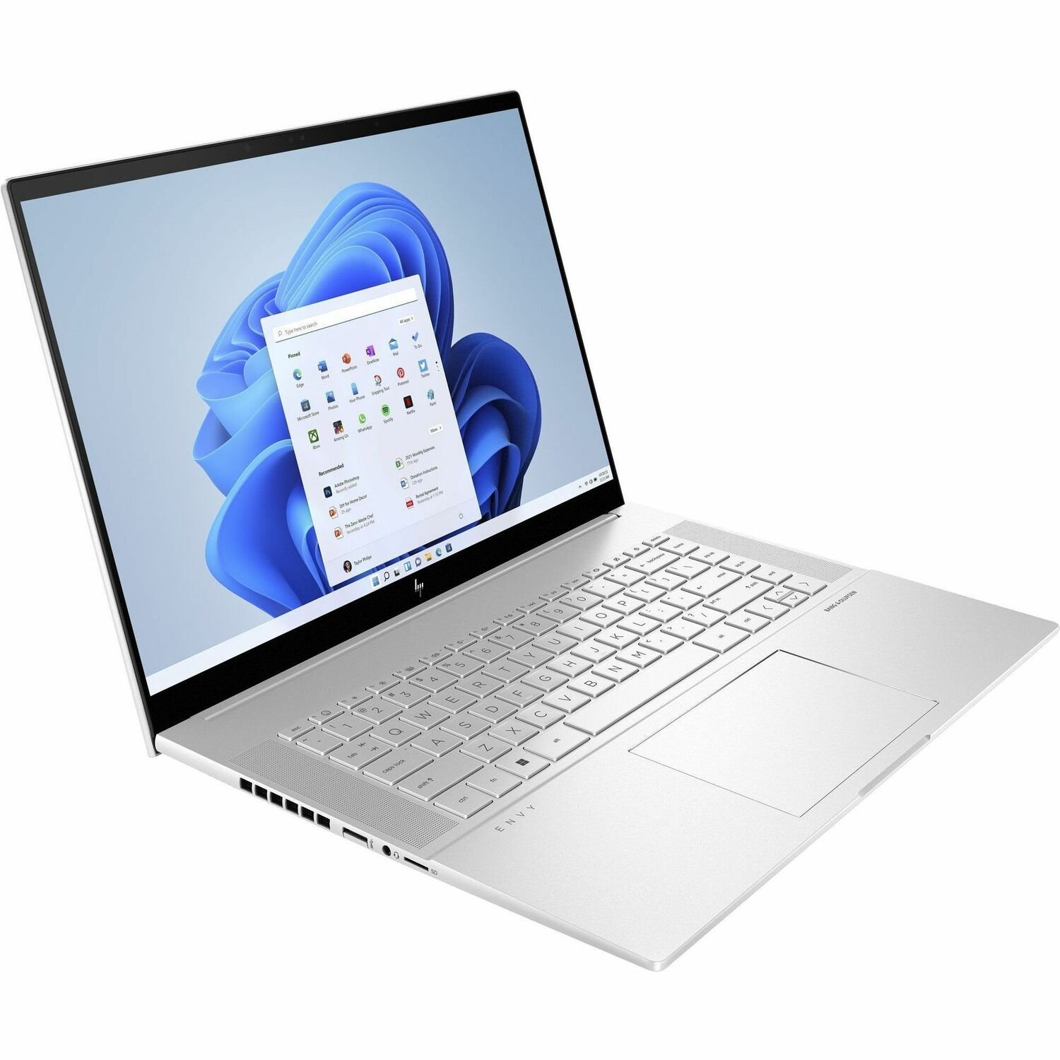 HP Envy 16-h1000 16-h1010nr 16" Touchscreen Notebook - WQXGA - Intel Core i7 13th Gen i7-13700H - Intel Evo Platform - 16 GB - 512 GB SSD - Natural Silver Aluminum