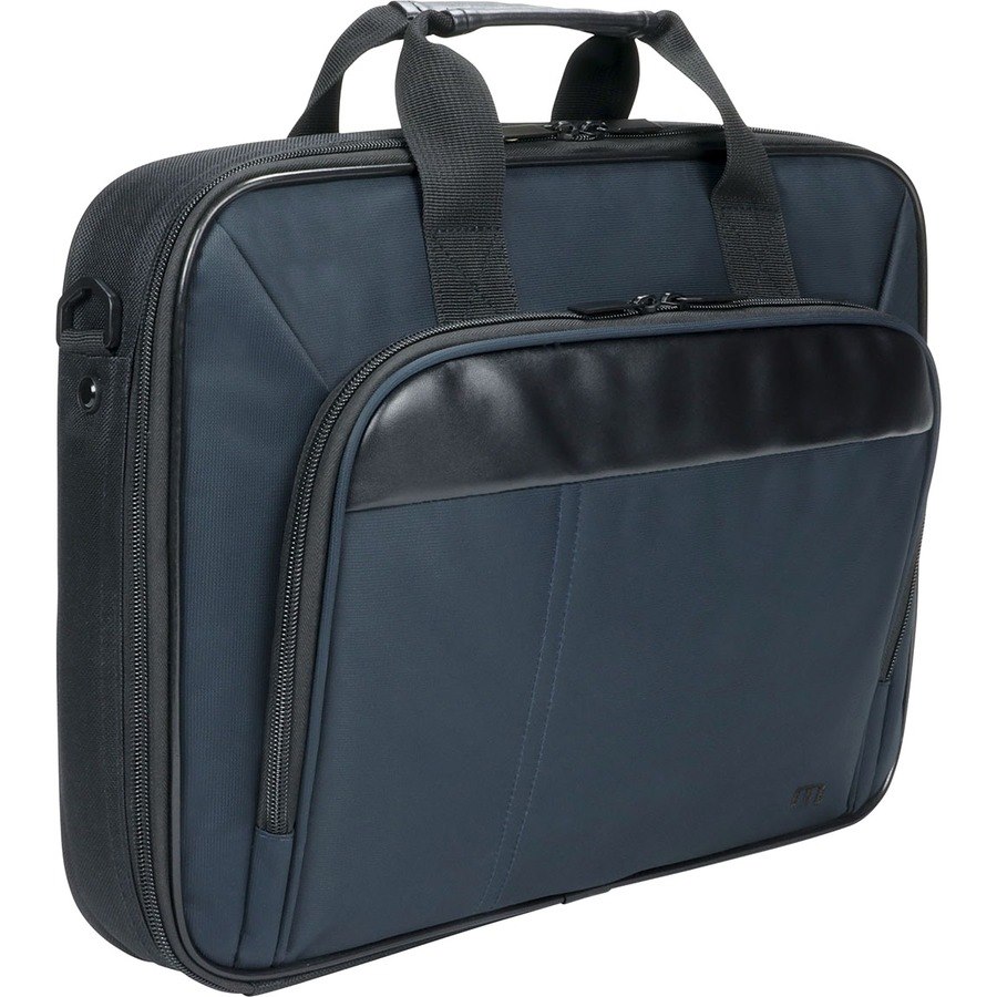 MOBILIS Executive Carrying Case (Briefcase) for 27.9 cm (11") to 35.6 cm (14") Notebook - Navy Blue, Black