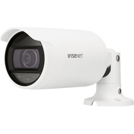 Wisenet ANO-L7022R 4 Megapixel Network Camera - Color - Bullet - White