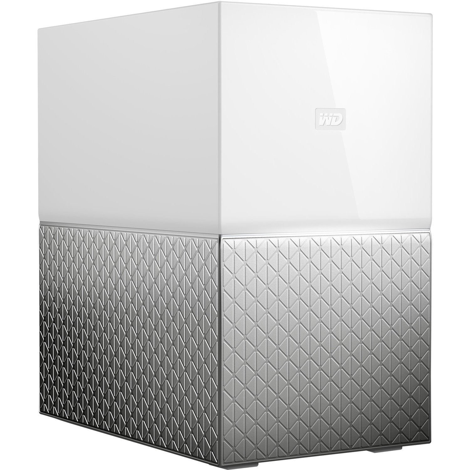 WD My Cloud Home Duo WDBMUT0040JWT-EESN 2 x Total Bays NAS Storage System - 4 TB HDD Desktop