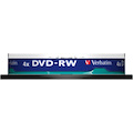 Verbatim DataLifePlus 43552 DVD Rewritable Media - DVD-RW - 4x - 4.70 GB - 10 Pack Spindle