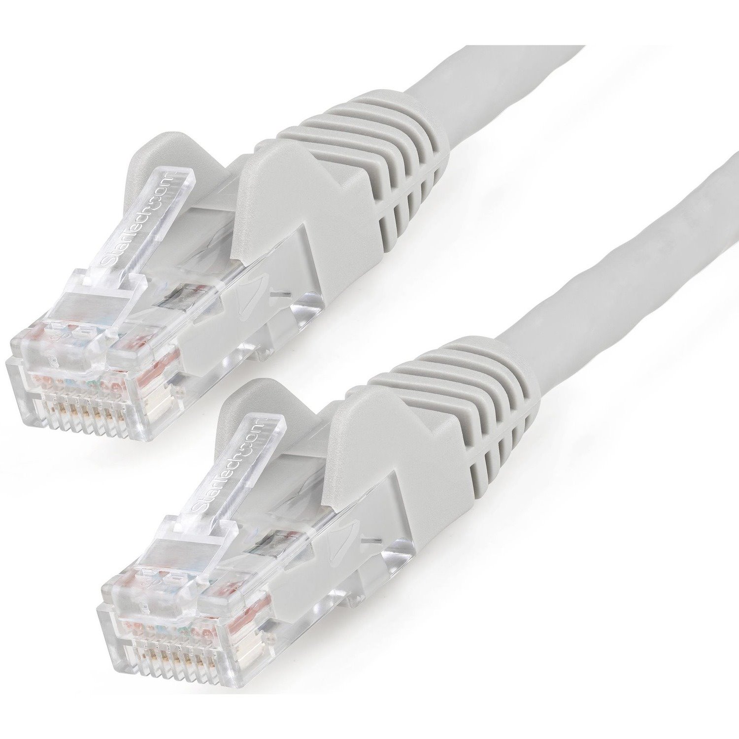 StarTech.com 30ft (9m) CAT6 Ethernet Cable, LSZH (Low Smoke Zero Halogen) 10 GbE Snagless 100W PoE UTP RJ45 Gray Network Patch Cord, ETL