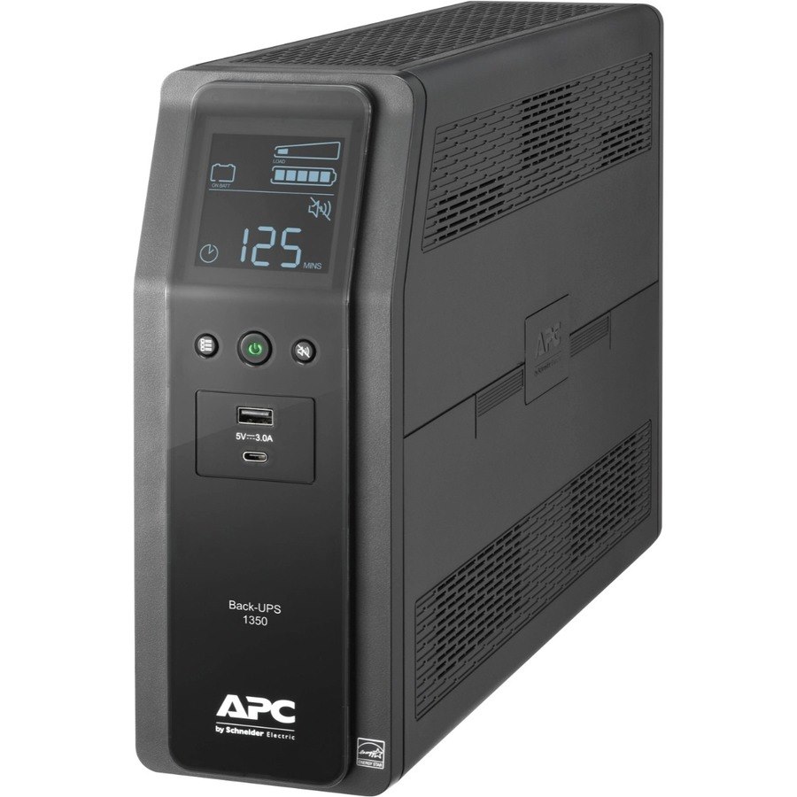 APC by Schneider Electric Back-UPS Pro 1350VA Tower UPS